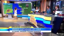 News  Earthquake Off Chiles Coast Tsunami Warnings Issued