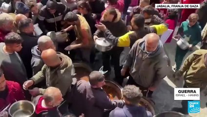 Ramadán en Gaza: refugiados acuden a comedores comunitarios para hacerle frente al hambre