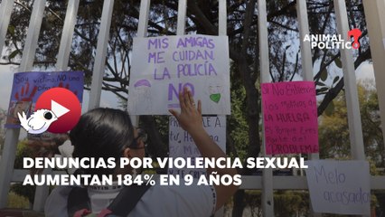 Denuncias por violencia sexual aumentan 184% en 9 años