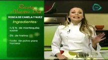 Receta de Postres Rosca de canela con nuez