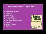 Vasco Rossi  Inedito  Live Udine 30 luglio 1985 parte prima