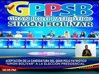 Pdte. Maduro: Este acto del GPPSB demuestra la unión de todos los que amamos la patria venezolana