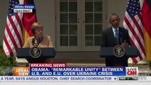 President Obama Merkel discuss sectoral sanctions