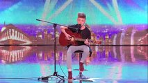Britains Got Talent 2014  14yearold singer Baileys heartwarming audition