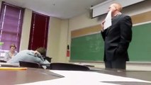 La mejor broma que nadie pudo hacer a un profesor Video Viral
