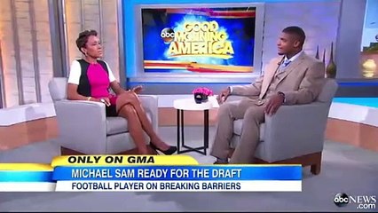 Interview GMA  Michael Sam Excited for NFL Draft