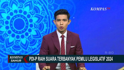 KPU Umumkan Hasil Pemilu Legislatif 2024: PDIP Dapat Suara Terbanyak, Diikuti Golkar dan Gerindra