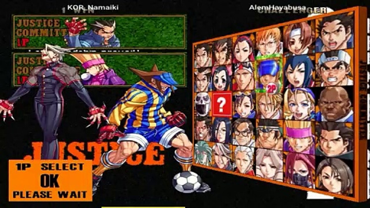 Project Justice _ Moero! Justice Gakuen - KOR_Namaiki vs AlemHayabusa