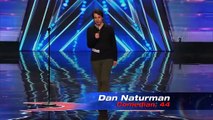 Americas Got Talent 2014  Dan Naturman StandUp Comic Reveals Dating Disasters Auditions