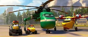 Planes Fire  Rescue  Official Movie CLIP Drop The Needle 2014 HD  Disney Sequel