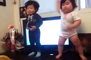 Viral video  Dance by a chubby Korean baby