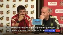 Entrevista  Pique anuncia por error la Salida de Cesc Fabregas