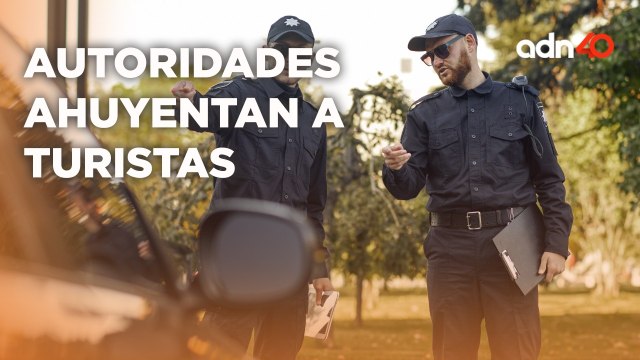 Extorsión policiaca ahuyenta a turistas revisam carros con placas de Estados Unidos