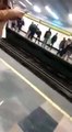 Cae mujer en estación Zapata del Metro