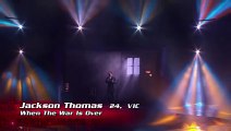 The Voice Australia 2014 Jackson Thomas Sings When The War Is Over