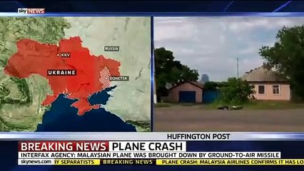 295 Dead as Missile at Russia border Shoots down Malaysia Boeing MH17