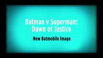 Batman v Superman Dawn of Justice  Batmobile New Photos 2016  Zack Snyder Movie