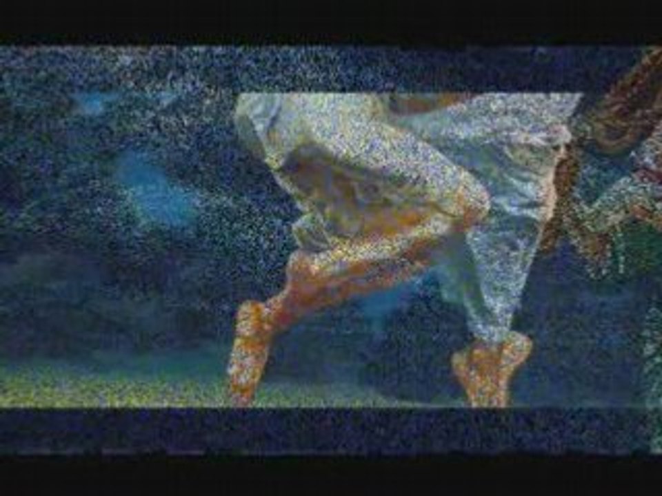 Pilgrim hitchhiking on the road of life