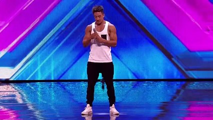 The X Factor UK 2014  Dean Deano Bailey sings Peter Andres Mysterious Girl  Arena Auditions Week 2