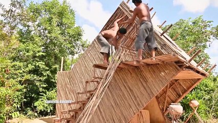 Build Craft Villa And Bamboo Swimming Pools [Full Video]