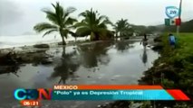 El HuracánPolo se aleja de las costas mexicanas