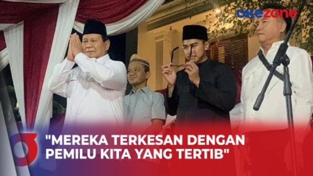 Prabowo Subianto Sebut Pemilu 2024 Diakui Dunia: Suasananya Lancar dan Tertib