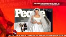 Difunden primeras fotos de la boda de Angelina Jolie