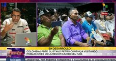 Presidente Gustavo Petro recorre regiones en Colombia