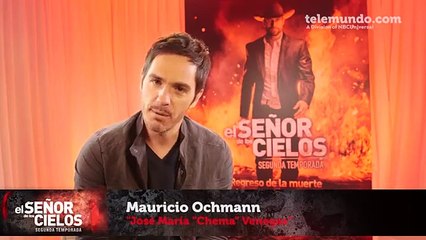 El Señor de los Cielos 2 Mauricio Ochmann revela su experiencia con su personaje del Chema Venegas  Telenovelas Telemundo