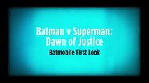 Batman v Superman Dawn of Justice  Batmobile First Look 2016  Zack Snyder Movie