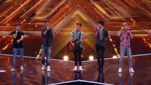 The X Factor UK 2014 Overload sing 9 to 5 Boot Camp Preview