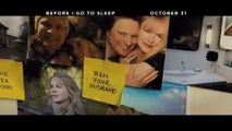 Before I Go To Sleep  Official Movie TV SPOT Lost 2014 HD  Nicole Kidman Colin Firth Thriller