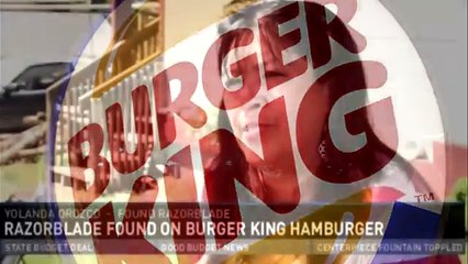 Cosas más asquerosas encontradas en comidas de Burger King