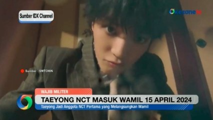 Taeyong NCT Resmi Masuk Wamil 15 April 2024