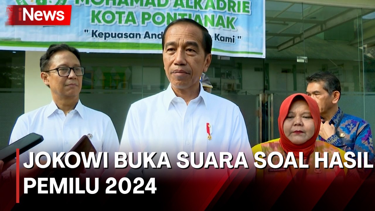 Tanggapi Hasil Pemilu 2024, Jokowi: Kita Patut Bersyukur, Saya Apresiasi KPU-Bawaslu