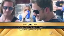 CMA Awards 2014 Florida Georgia Line Wins Vocal Duo Of The Year