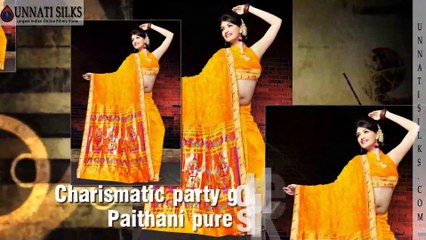 Unnatisilks Pure Silk Sarees Online