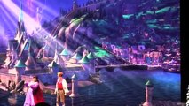 Disneyland - Frozen Fun sing-along stage show with Anna, Elsa, Kristoff