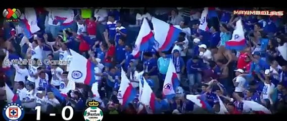 Download Video: Cruz Azul vs Santos (1-0) Gol Resumen Liga MX Clausura 2015 Jornada 2