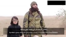 VIDEO - Niño soldado de ISIS ejecuta a 2 espías rusos