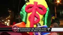 Asi reaccionaron los colombianos ante el triunfo de Miss Colombia