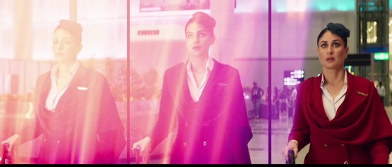 Crew  Trailer  Tabu, Kareena Kapoor Khan, Kriti Sanon, Diljit