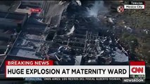 NOTICIA DE ULTIMO MOMENTO: Explota pipa de gas a las afueras de Hospital de Maternidad en México