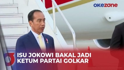 Disebut-sebut Jadi Ketua Umum Golkar, Begini Jawaban Jokowi