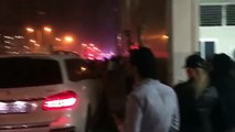 Torre de Departamentos se incendia en Dubai