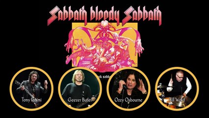 BLACK SABBATH - SABBATH BLOODY SABBATH (LYRIC VIDEO BY JEFF LUPUS)