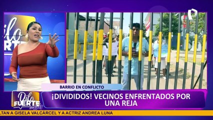 Batalla campal entre fiscalizadores y vecinos tras retiro de reja en SJM