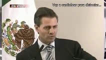 Peña Nieto pide que le repitan una preugnta en inglés que no entendió