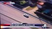 Woman In Minivan Stops High Speed Chase in Dallas