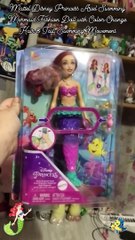 Mattel Disney Princess Ariel Swimming Mermaid Fashion Doll with Color-Change Hair & Tail, Swimming Movement